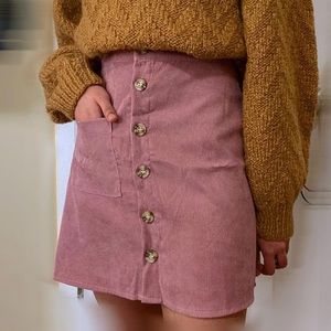 Corduroy Skirt